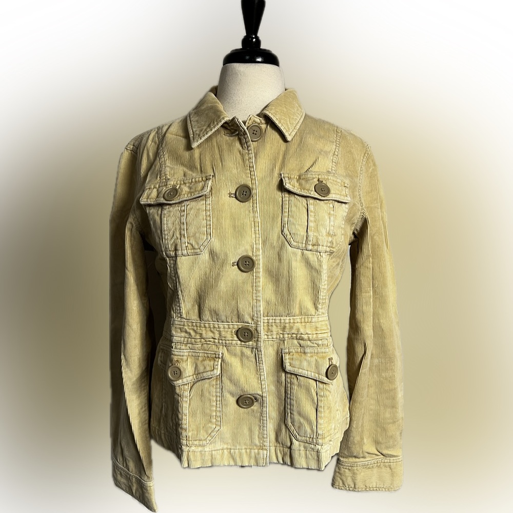 Aeropostale corduroy cropped jacket